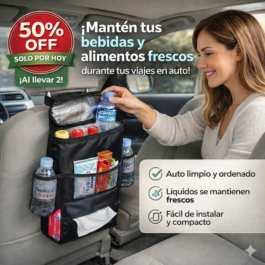 ✅ ORGANIZADOR TÉRMICO PARA AUTO