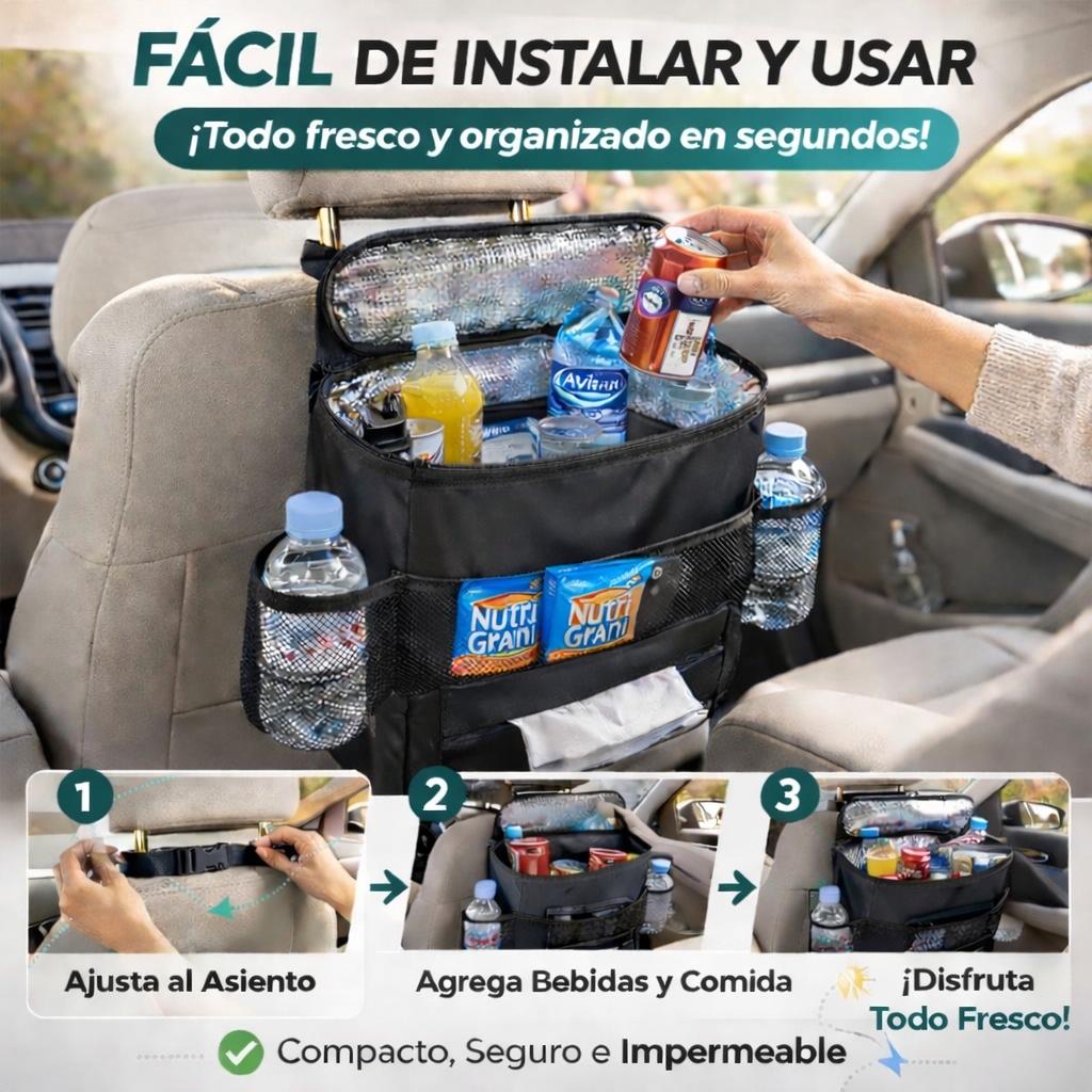 ✅ ORGANIZADOR TÉRMICO PARA AUTO